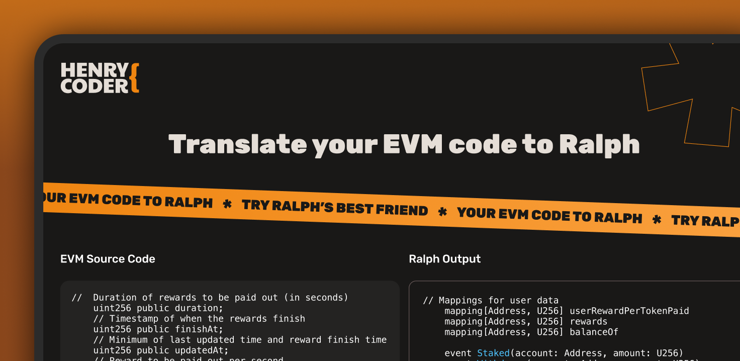 henry coder on screen